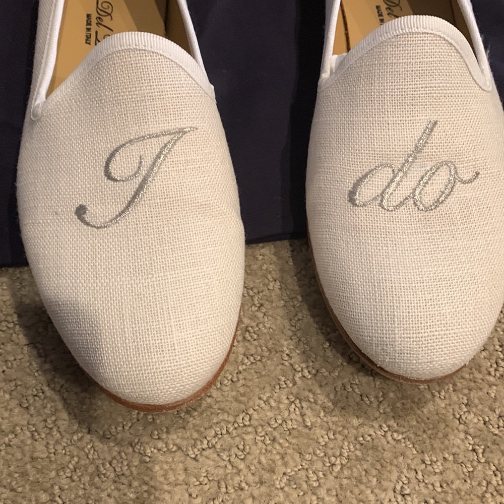 Del Toro Wedding I Do Slippers - Picture 4 of 4